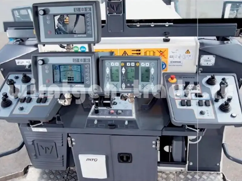 Ремонт электрики дорожной фрезы WIRTGEN